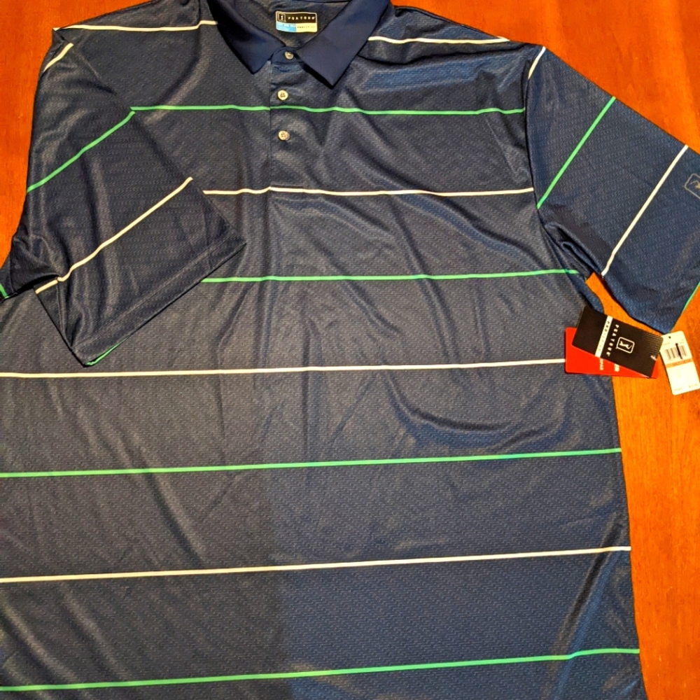 NWT PGA Pro Tour Polo shirt Big&Tall 3xlt